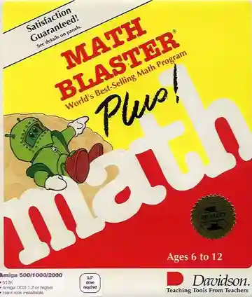 Math Blaster Plus!-Amiga